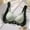 Green, variant on ALLLIST Women Sports Bras High Support Beige Padded Bralette Soft Color Block Sports Bras for Ladies Size M-2XL