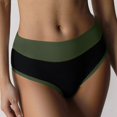 thumbnail image 1 of String Taille Haute Confortable pour Tous les Jours, Respirant, Sans Coutures, Doux, Extensible, Coupe Ajustée, Culottes pour Femmes, Mode, 1 of 4