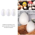 thumbnail image 4 of White Foam Easter Egg For DIY Craft And Handcraft Class 4Pcs 5.9*3.9*3.9in, 4 of 8