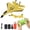 Yellow, variant on Yolispa RC Plane for Kids, 2.4Ghz Remote Control Airplane Toy with Colorful LED Lights, Foam RC Plane Ready to Fly Toy for Kids Adult Beginner, Yellow