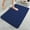 Dark Blue, variant on Cotton Bath Mat, Water Absorbent and Non Slip, Ultra Soft Floor Rug for Bathroom, Bedroom, Kitchen, Living Room Entrance, Machine Washable and Quick Dry