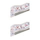 thumbnail image 2 of Papel pintado impermeable Injueey para decoración sala de estar moda Retro flor de vid blanca 2Conjunto, 2 of 6