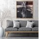 thumbnail image 3 of Full Drill Diamond Painting Kit, 5d Cat and Tiger Crystal Rhinestone Embroidery Pictures, 40 * 40cm Cross Stitch Art DIY Kit for Wall Decor, 3 of 4