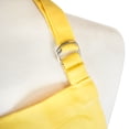 thumbnail image 3 of DII Modern Style 100 Percent Cotton Chino Chef Apron in Yellow, 3 of 7