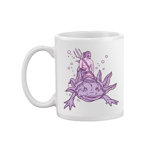 Riding An Axolotl Mug - Smartprints Designs,