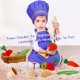 thumbnail image 4 of Juego de peluches Toy June Garden My First Vegetable Basket, 7 piezas, 4 of 6