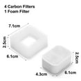 thumbnail image 2 of Replacement Filters for Ceramic Cat Water Fountain, Carbon Filters and Foam Filters, 2 of 8