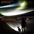 thumbnail image 2 of Linterna LED ultrapotente, linterna recargable por USB, superbrillante, alto y largo alcance, para emergencias de Camping en el hogar, 2 of 8