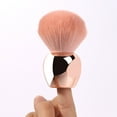 thumbnail image 2 of Powder Brush Nail Brushes Kabuki Makeup Brushes Soft Fluffy Foundation Brush Blush Brush for Large Coverage Loose Powder Bronzer Blush Blending Buffing, 2 of 4