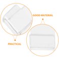 thumbnail image 3 of HOOWIFFY 12Pcs Vinyl Storage Shelf Clear Acrylic Wall Mount For Albums Storage Display Home Use, 3 of 8