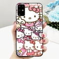thumbnail image 1 of LK-31 Hello Kitty print Silicone Case For Samsung S7 Edge S8 S9 J2 J4 Core J5 J6 J7 Prime Plus Pro Gift Festivals, 1 of 7