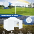 thumbnail image 3 of Hoteel 10x15 Heavy Duty Canopy Tent with 4 Sidewalls,Pop up Canopy for Parties Wedding,Commercial Easy up Gazebo with Roller Bag,UV 50+,White, 3 of 14