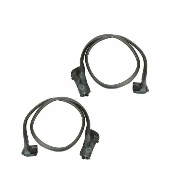 Geelife Door Weatherstrip Rubber Seals For 1990-1996 Chevrolet Corvette