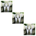 thumbnail image 2 of Sonducket 26 Large Letters Alphabet Lightweight Wall Ornament Wear-resistant Photography Props Hanging for Wedding Party Home Shop 22# 3piezas, 2 of 6