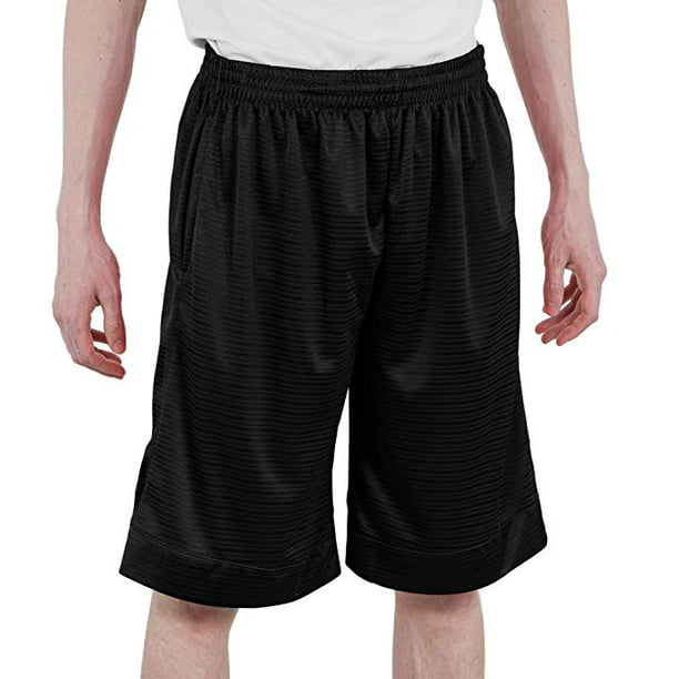 North 15 - North 15 Men's Horizontal Print Basketball Mesh Shorts with ...