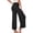 ZA-Black-yoga pants for women, variant on Wide Leg Yoga Pants for Women Solid High Waist Pants Stretchy Flowy Casual Trousers Summer Athletic Pilates Dance Pants