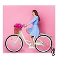 thumbnail image 3 of Bicicleta Urbana De Paseo R26 Doble Freno Vintage Canastilla verde, 3 of 8