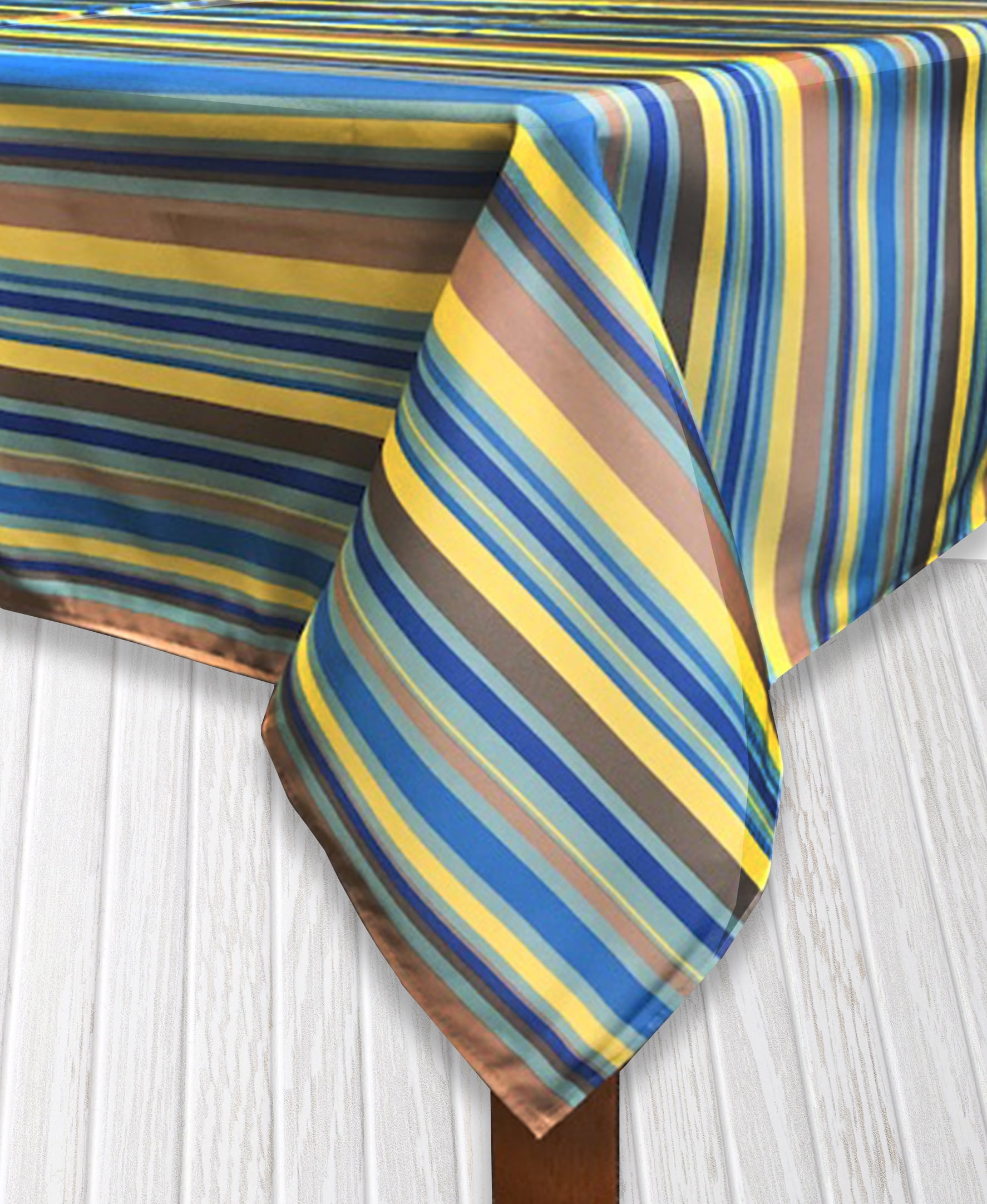 Lintex Linens Indoor/Outdoor Tablecloth, Santa Fe Blue, 70