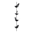thumbnail image 4 of Cadenas de protección contra aves para canaletas, recolectores de agua de lluvia de metal para exteriores 4 pájaros, 4 of 9