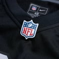 thumbnail image 4 of Men's Nike Tre'von Moehrig  Black Las Vegas Raiders Team Game Jersey, 4 of 6