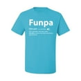 thumbnail image 2 of Wild Bobby,Funpa Like A Regular Grandpa Only Way Cooler, Father's Day, Men Graphic Tees, Light Turquoise, 2XL, 2 of 3