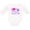 AA-White, variant on Inktastic My Nana Loves Me- Cute Elephants Boys or Girls Long Sleeve Baby Bodysuit