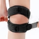 thumbnail image 5 of Correa de soporte para el tendón rotuliano Sunnimix rodillera deportiva ajustable a prueba de golpes negro, 5 of 8