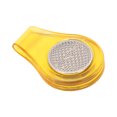 thumbnail image 1 of Magnetic Hat Clip, Tight  Hat Clip PU Iron Detachable  For  Course Yellow, 1 of 8