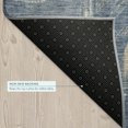 thumbnail image 6 of Addison Rugs Chantille Indoor/Outdoor Transitional Abstract Navy Machine Washable Round Rug, 8' x 8', 6 of 8