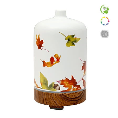 Essential Oil Diffuser 100ml Ultrasonic Cool Mist Humidifier | Multiple Color Ceramic Cool Mist Humidifier for Home Office