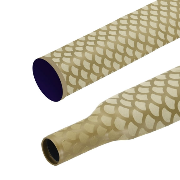 1.8:1 Heat Shrink Tubing for Fishing Rods,(Dia:35mm,3.3ft Gold)