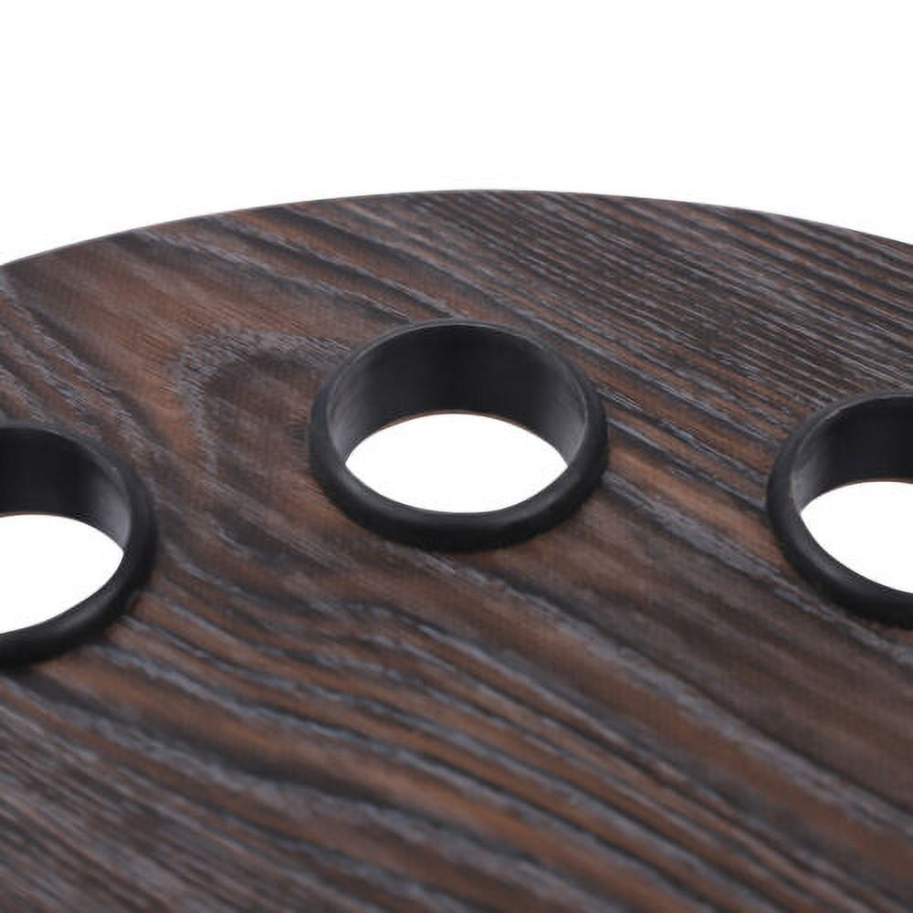 Floor Stand Billiard Cue Holder 9Hold Pool Cue Stick Rack Holder Table Wooden