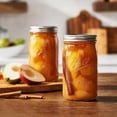 thumbnail image 5 of Ball 32 oz Wide Mouth Quart Glass Mason Jars with Lids and Bands, 12 Count, 5 of 7