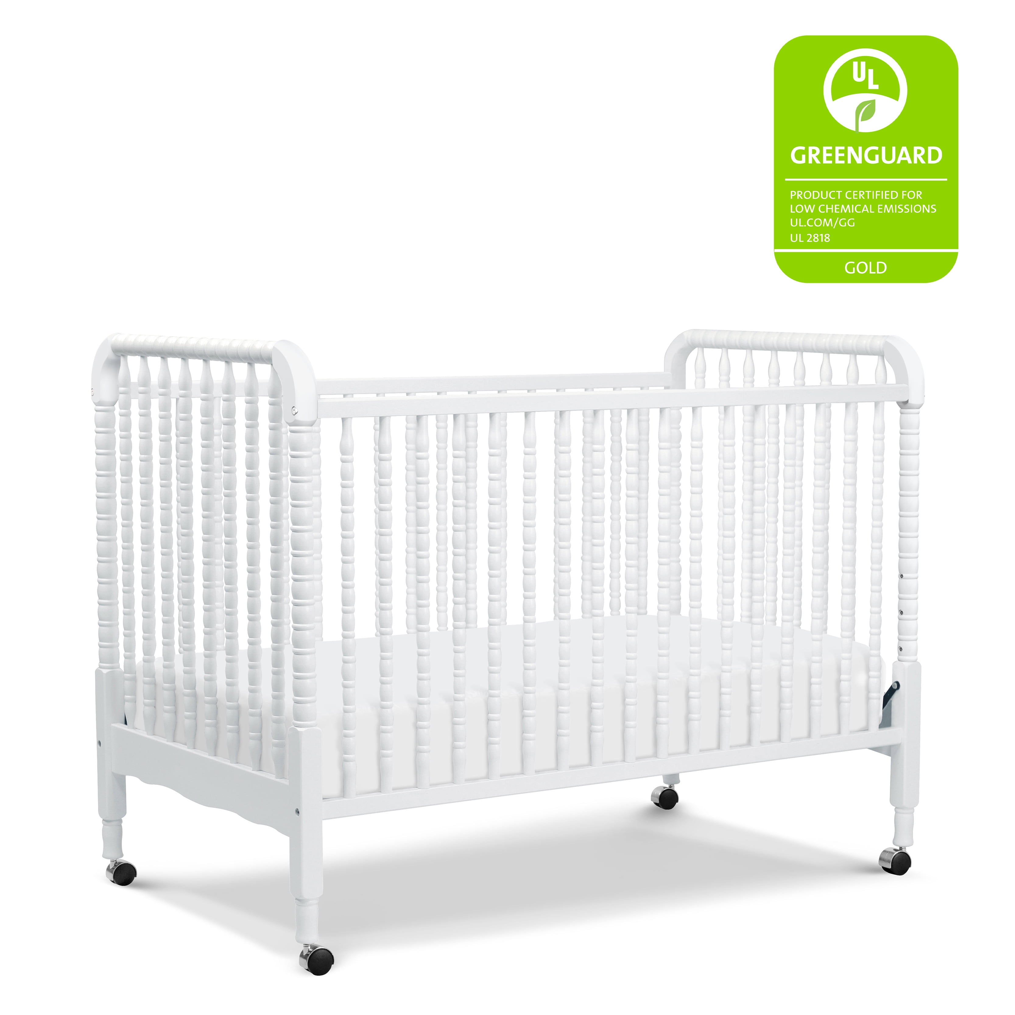 DaVinci Jenny Lind 3-in-1 Convertible Crib in White