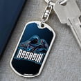 thumbnail image 6 of Assassin Keychain Dog Tag Stainless Steel or 18k Gold, 6 of 16
