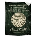 thumbnail image 5 of Flannel Throw Blanket Plush Fluffy Sports Volleyball Printed Blanket for Sofa Couch Bed, 5 of 7