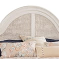 thumbnail image 6 of American Woodcrafters Rodanthe Dove White King Woven Wood Frame Headboard, 6 of 7