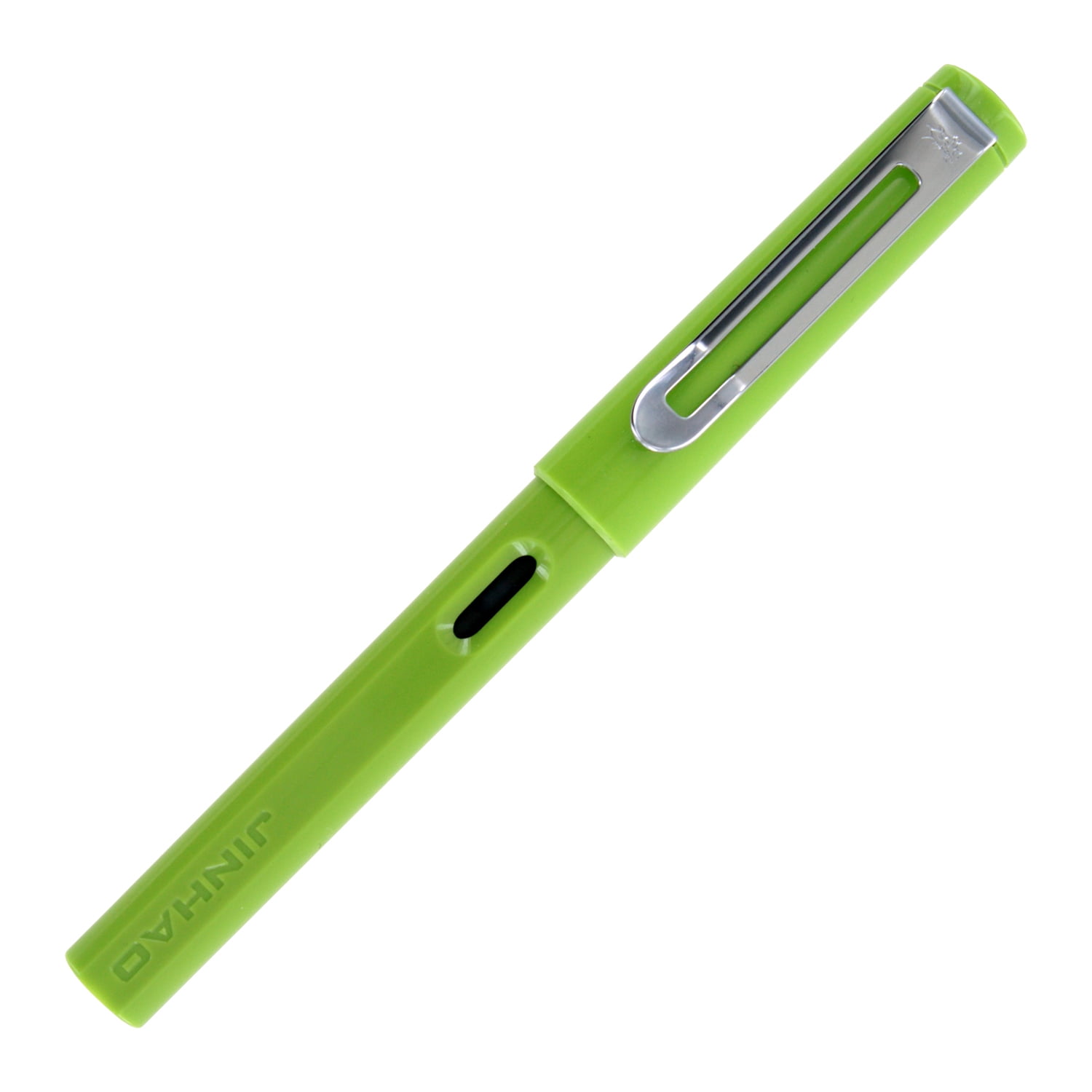 JinHao 599A Lime Green Plastic Fountain Pen