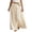 Beige, variant on Bxsruta Womens Maxi Skirt Flowy Long Skirts Pleated Casual Boho Beach Vacation