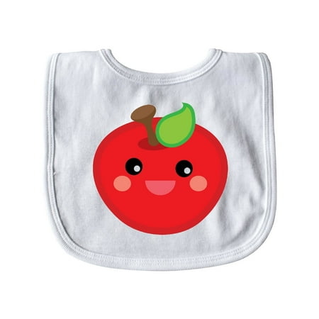 

Inktastic Smiling Apple Gift Baby Boy or Baby Girl Bib