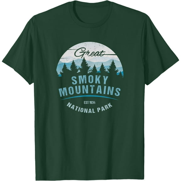Great Smoky Mountains National Park Travel Souvenir Unisex T-Shirt for Men Women Kids Toddler