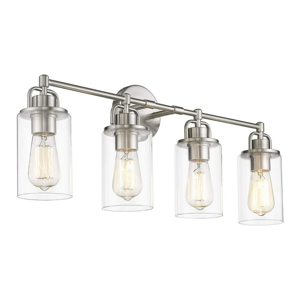 4Light Bathroom Vanity Light Fixtures Over Mirror Lighting for