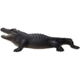 thumbnail image 1 of Ebros Réaliste Animal Américain Alligator Crocodile Résine Figurine - 31.5" Long, 1 of 5