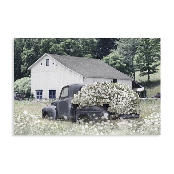 Stupell Industries Bed Full Of Blossoms Canvas Wall Art, design by Lori Deiter