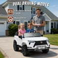 thumbnail image 3 of Track Seven 24V Ride on Car, Licensed Lexus GX550 2-Seater Electric Car with Remote Control, Bluetooth, LED Lights, Four-Wheel Suspension, 24V Electric Ride on Toy Car for Kids Aged 3+, Brown, 3 of 9