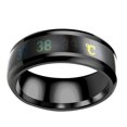 thumbnail image 2 of Smart Temperature Stainless Steel Ring Couple Lover Color Change Temperature ring Mood Unisex Ring Hand Jewelry, 2 of 7