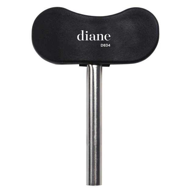 Diane Pro Grip Color Key - Exprimidor de tubo de tinte para el cabello para salón - Negro - D834