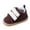 Brown, variant on Siilsaa Toddler Girl Boy Shoes Canvas First Walkers Shoes, Non Slip Soft Sole Crib Casual Sneaker Black,5