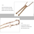 thumbnail image 4 of IFANLANDOR 1Pcs Drum Stick Shape Rose Titanium Steel Anniversary, 4 of 8