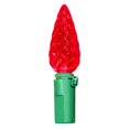 thumbnail image 3 of Holiday Time 70-Count Red Diamond-Cut LED C6 Christmas Lights, with Green Wire, 15.7', 3 of 4